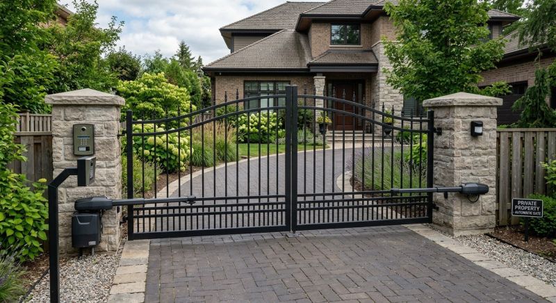 Motorized Gate Installation in Littleton, CO