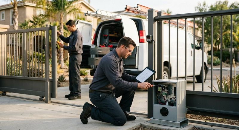 Remote Gate Installation in Seattle, WA