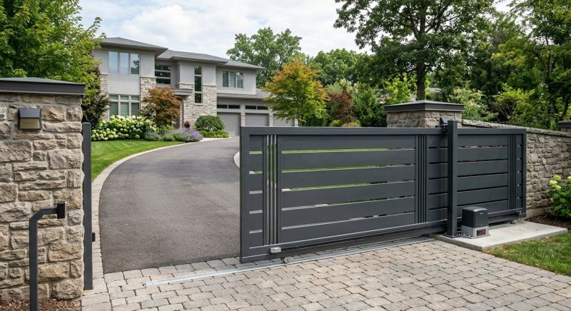 Driveway Gate Installation in Boca Raton, FL