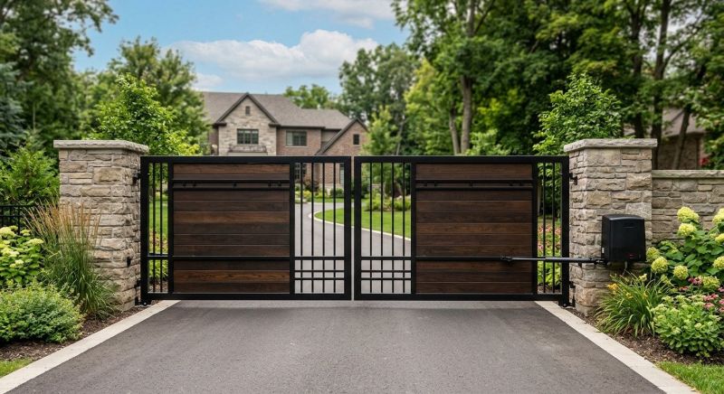 Entrance Gate Installation in Franklin, TN